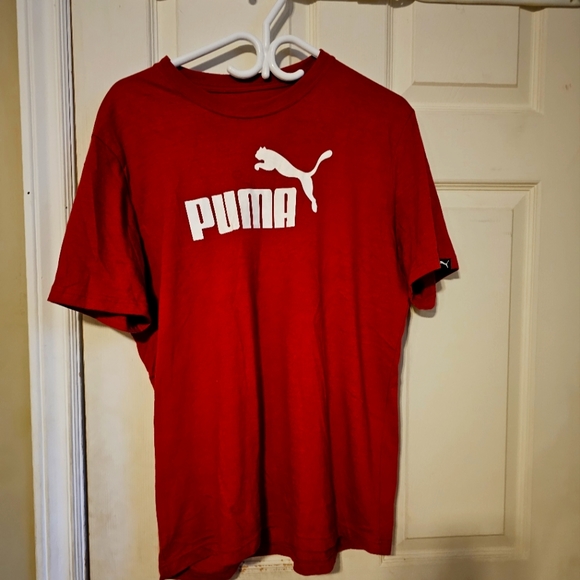 Classic Red Puma Tee - Picture 1 of 2